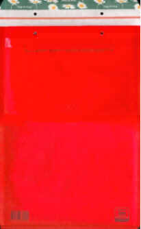 Luftpolsterversandtasche rot